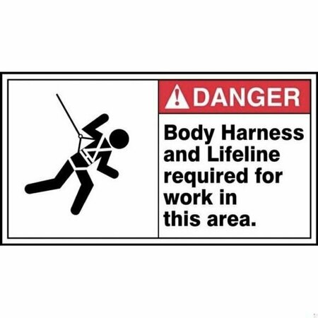 ANSI DANGER SAFETY SIGN BODY MFPR002VA